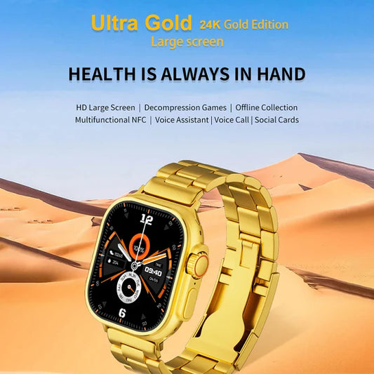ساعة Apple Watch Series 8 Ultra Gold Edition