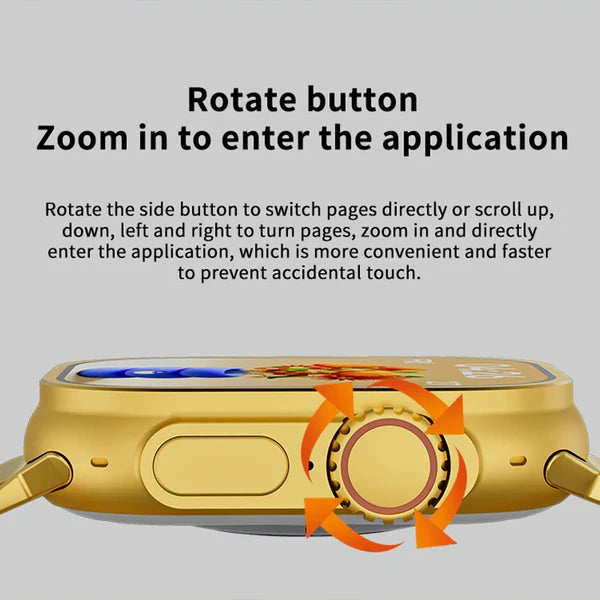 ساعة Apple Watch Series 8 Ultra Gold Edition