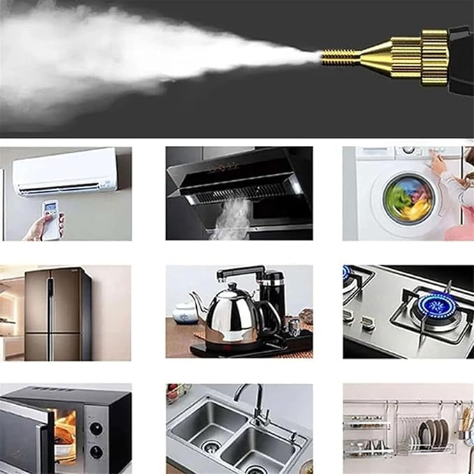 منظف بخاري محمول باليد بقوة 2500 واط ودرجة حرارة عالية ومضغوط