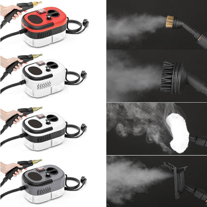 منظف بخاري محمول باليد بقوة 2500 واط ودرجة حرارة عالية ومضغوط