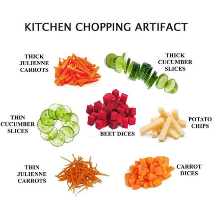 قطاعة خضروات متعددة الاستخدامات 