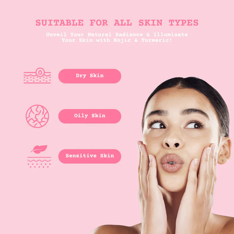 ضمادات الكركم وحمض الكوجيك 