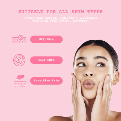 ضمادات الكركم وحمض الكوجيك 