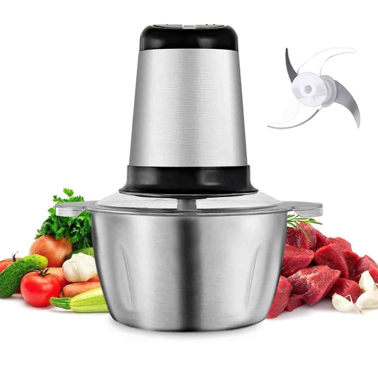 مفرمة اللحوم الكهربائية ومعالج الطعام 