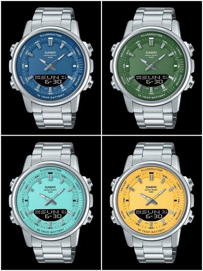 ساعة رقمية من الفولاذ المقاوم للصدأ 